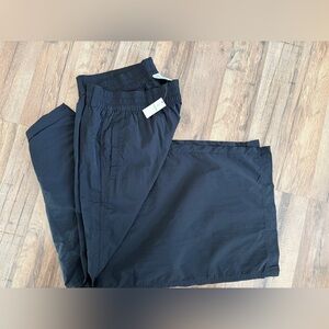 Offline by Aerie Men's Black Nylon Black Pants Wide Leg Size: XL NWT